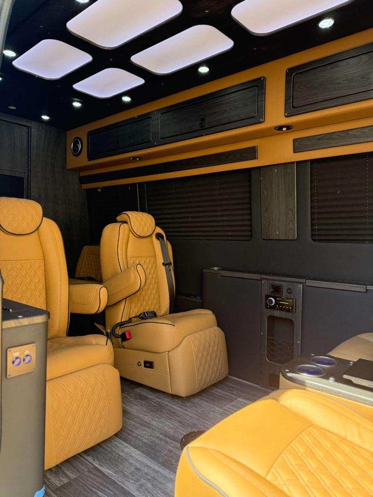 SprintVIP Mercedes Sprinter luxury interior